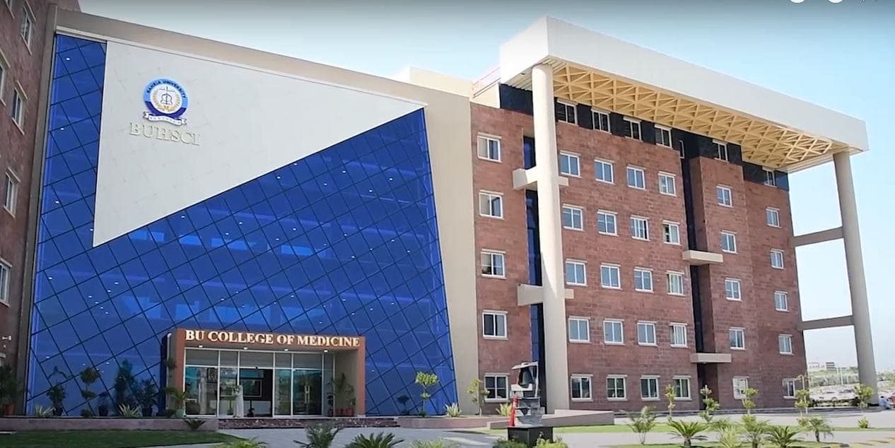 The Bahria University College of Medicine building at Naval Anchorage, Islamabad
