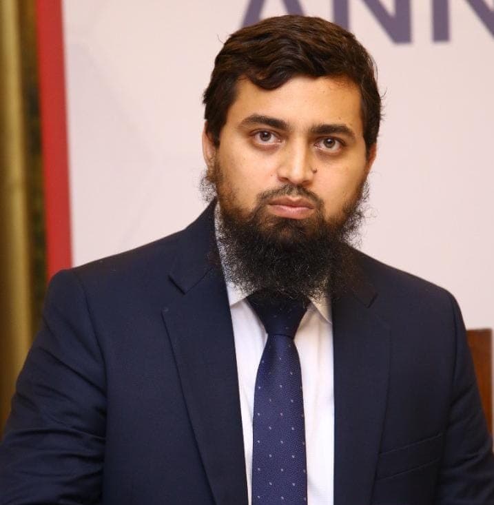 Portrait of Engr. Wasif Nazar Siddiqui, Managing Director of ATIF NAZAR (Pvt.) Ltd., Karachi